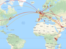 my.flightradar24 dashboard for 2019