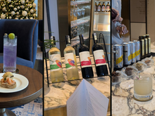 Kimpton social hour from 5-6. One cocktail, one cocktail + one red and one white wine on offer. Pretty decent