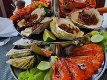 Seafood tower
