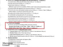 Here's the info sheet for Lifetime members