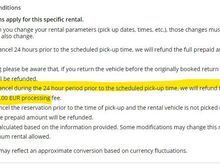 from avis.com when looking up reservation