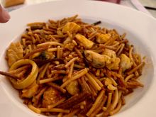Fideua - sort of paella but with noodles!