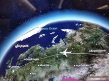 Trajet CAN - FRA