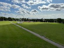 View of Parker's Piece from the suite