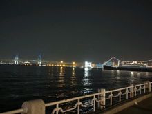 Waterfront at night