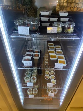 Cold snacks etc