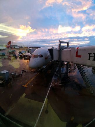 G-VCRU at the gate, LHR T3