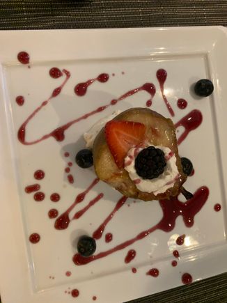 Dessert with Apple