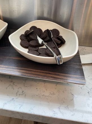 rare chocolate delicacy from Jersey in the United Club