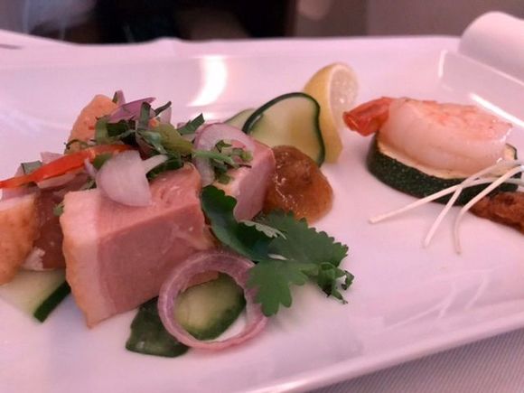 Close-up Duck/Prawn