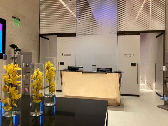 Spa reception 