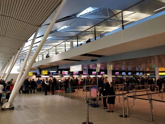  TK Check-in area AMS