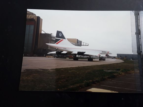 Back of the hangars at LHR