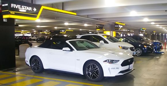 Five Star (Mustang GT Convertible)
Staff was nearby so I couldn't get a better photo