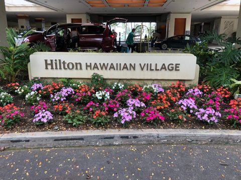 My last stop was to the Hawaiian Village. 