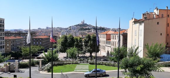 View from the main terrace 