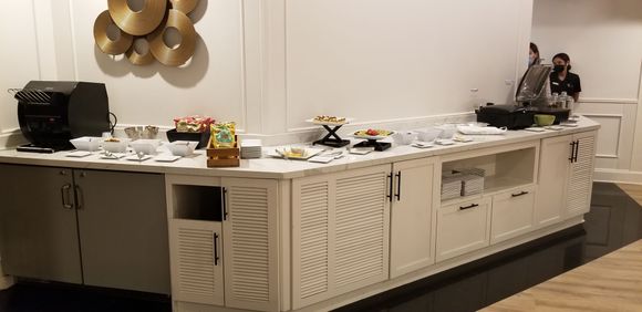 Club buffet offerings