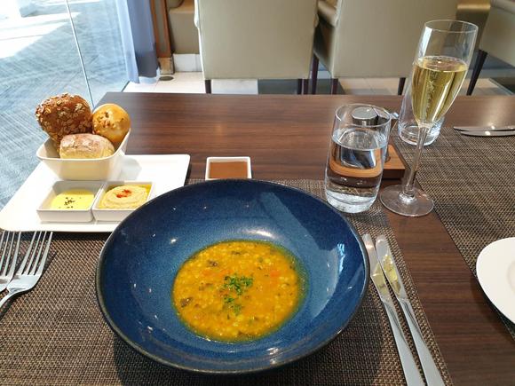 Soup of the day - Barley and lentil