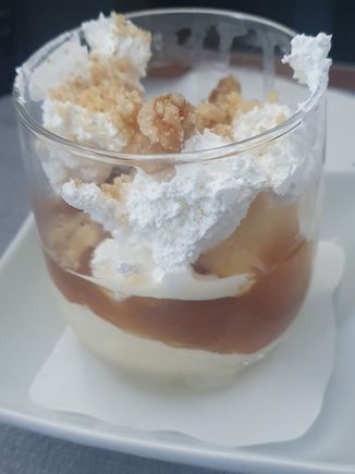 Butterscotch sundae