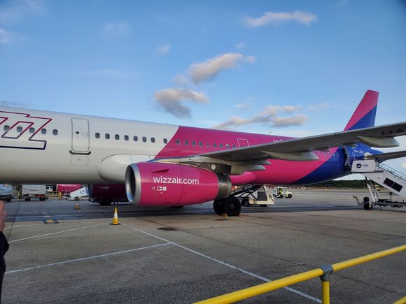 Love the unique livery of Wizzair