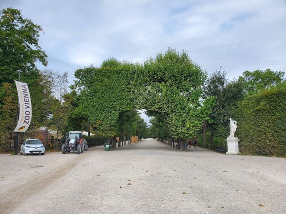 These avenues reminded me of similar ones at Versailles, which had way taller trees, if I recall correctly