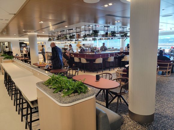 Main bar and dining area.