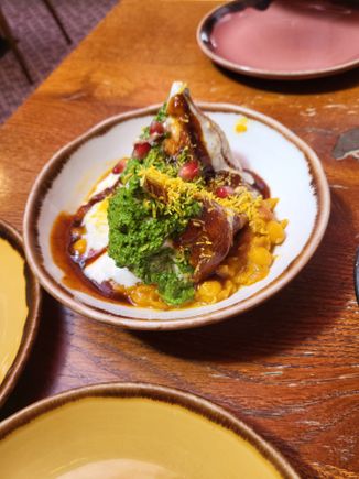 Samosa chaat