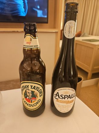 from the nearby shops