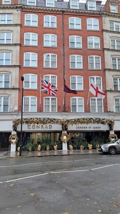 Outside facade of the Conrad