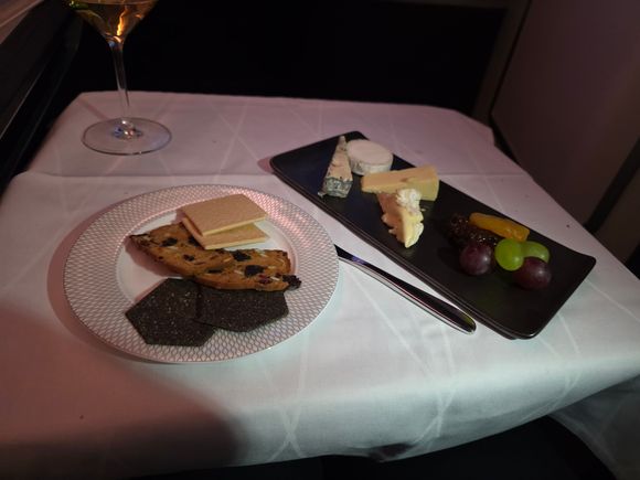 The cheese, nice selection 