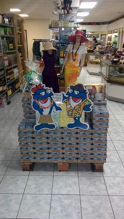 The only industry in American Samoa is a tuna cannery, so the duty free shop is your last chance to buy some!