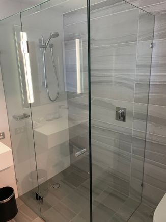 Large shower