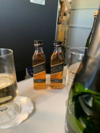 Inbound to GOT, the crew likes to booze one up apparently.