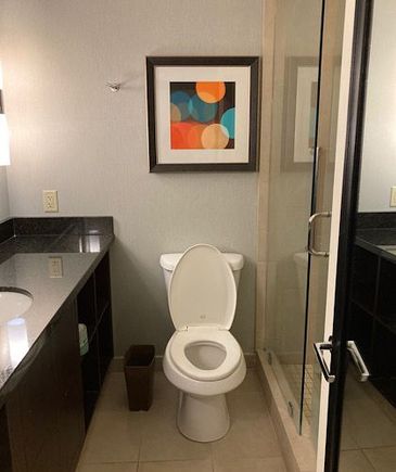 Shower-only bathroom