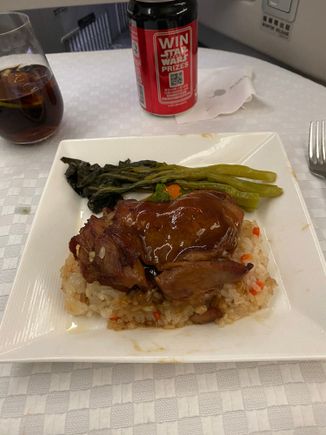 Chicken is too heavy and rice is so so