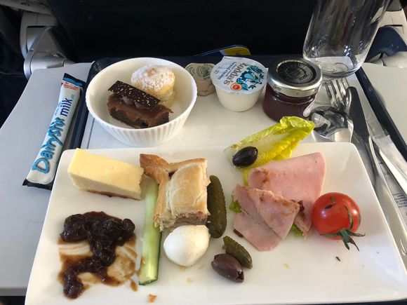 My Cheese Ploughman's after a 'few bites'