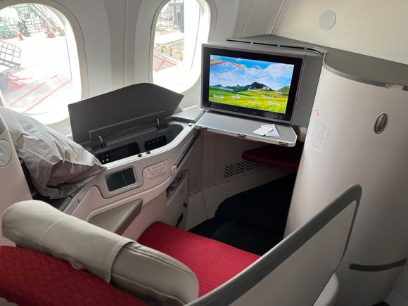 B789 J seat 
