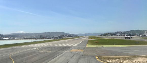 Turning for take off