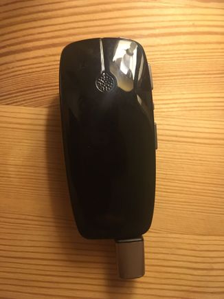 MultiMic - approx 3” long - FM receiver on the bottom right. 