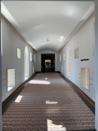 Corridor to the rooms