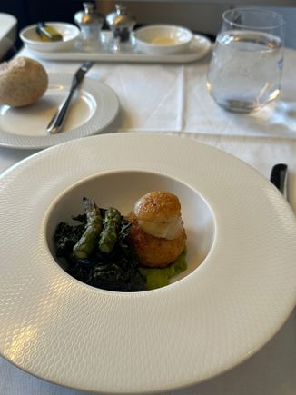 Scallop Arancini- Was actually very good