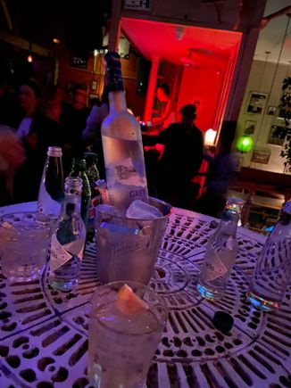 Bottle service only lol. 