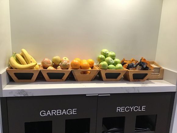 Plenty of fresh fruit