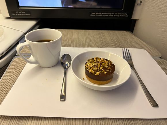 Chocolate cake. I skipped the cheese