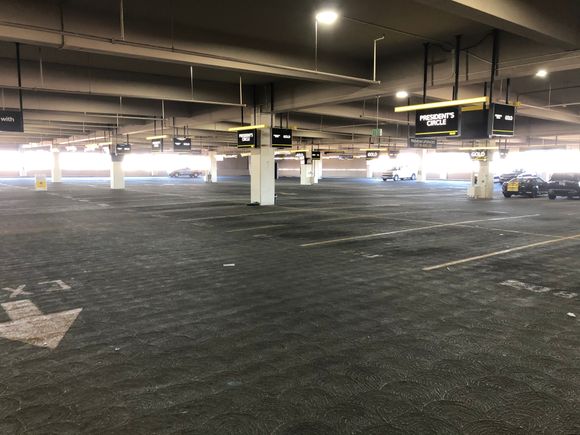 This was the PC Lot when I arrived.