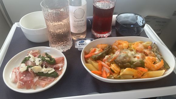 Prawn pasta