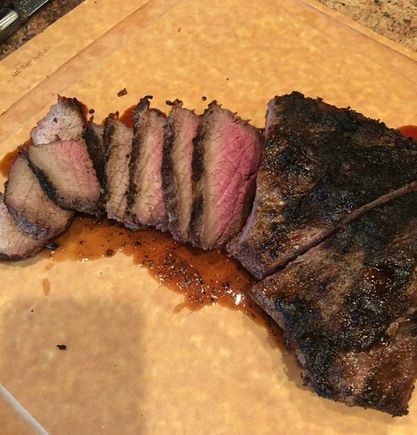 Santa Maria tri-tip just off the grill 