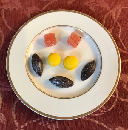 Petit fours from lunch
