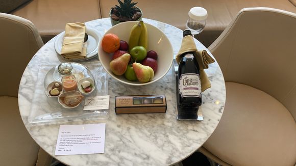 Conrad Abu Dhabi Etihad Towers … from March this year.

Level 45 room, Gold member and probably one of the best Hilton/Conrad experiences we’ve enjoyed.
