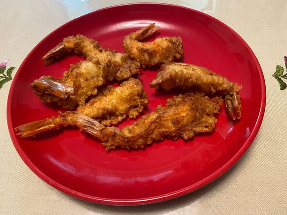 Prawn fritters